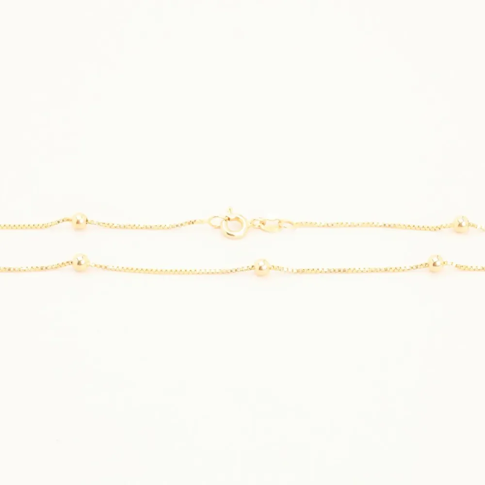 Venezia Halskæde i 14K guld, 41.5 cm, 2.78 g