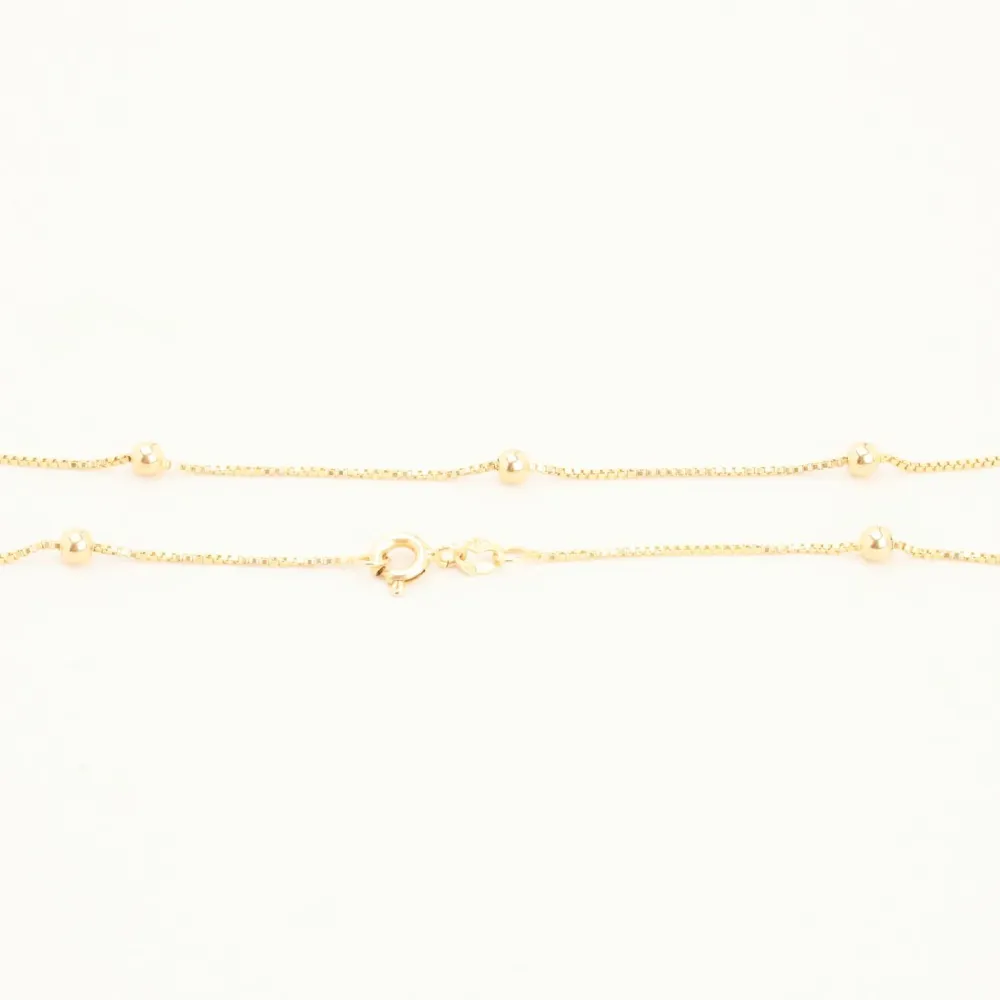 Venezia Halskæde i 14K guld, 41.5 cm, 2.78 g