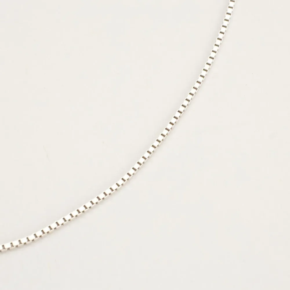 Venezia Halskæde i 14K hvidguld, 42.5 cm, 2.53 g