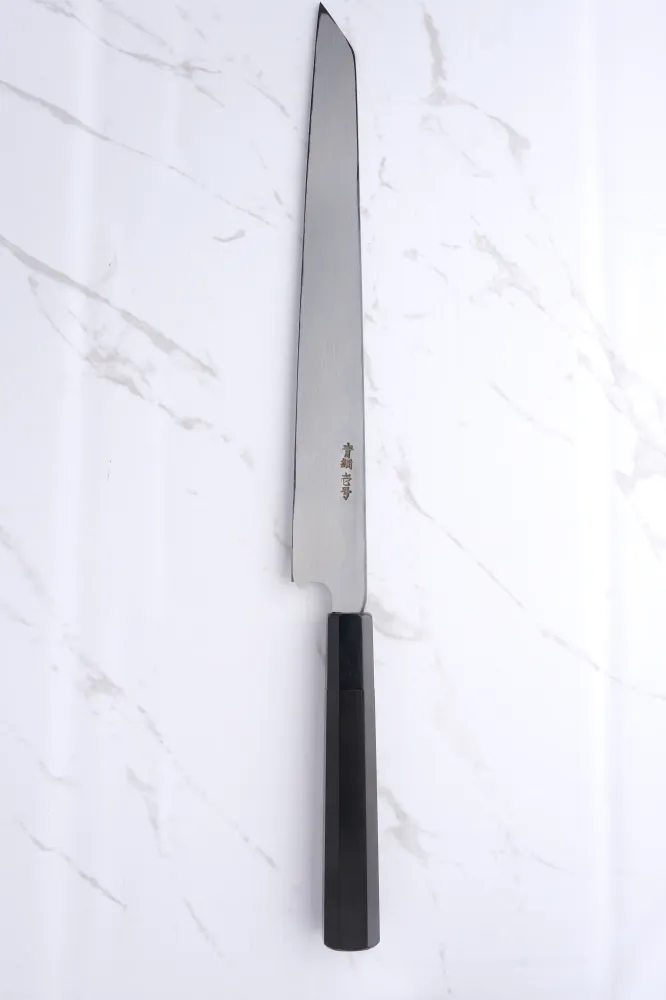 Sakai Kikumori Blue#1 - 270 mm Kiritsuke Yanagiba