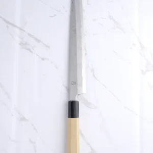 Sakai Kikumori Kikuzuki Uzu Blue#1 - 270 mm Yanagiba