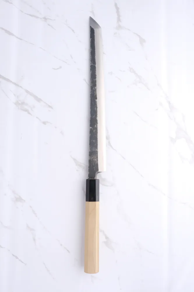 Sakai Kikumori Kikuzuki KU White 2 - 270 mm Sakimaru Takohiki