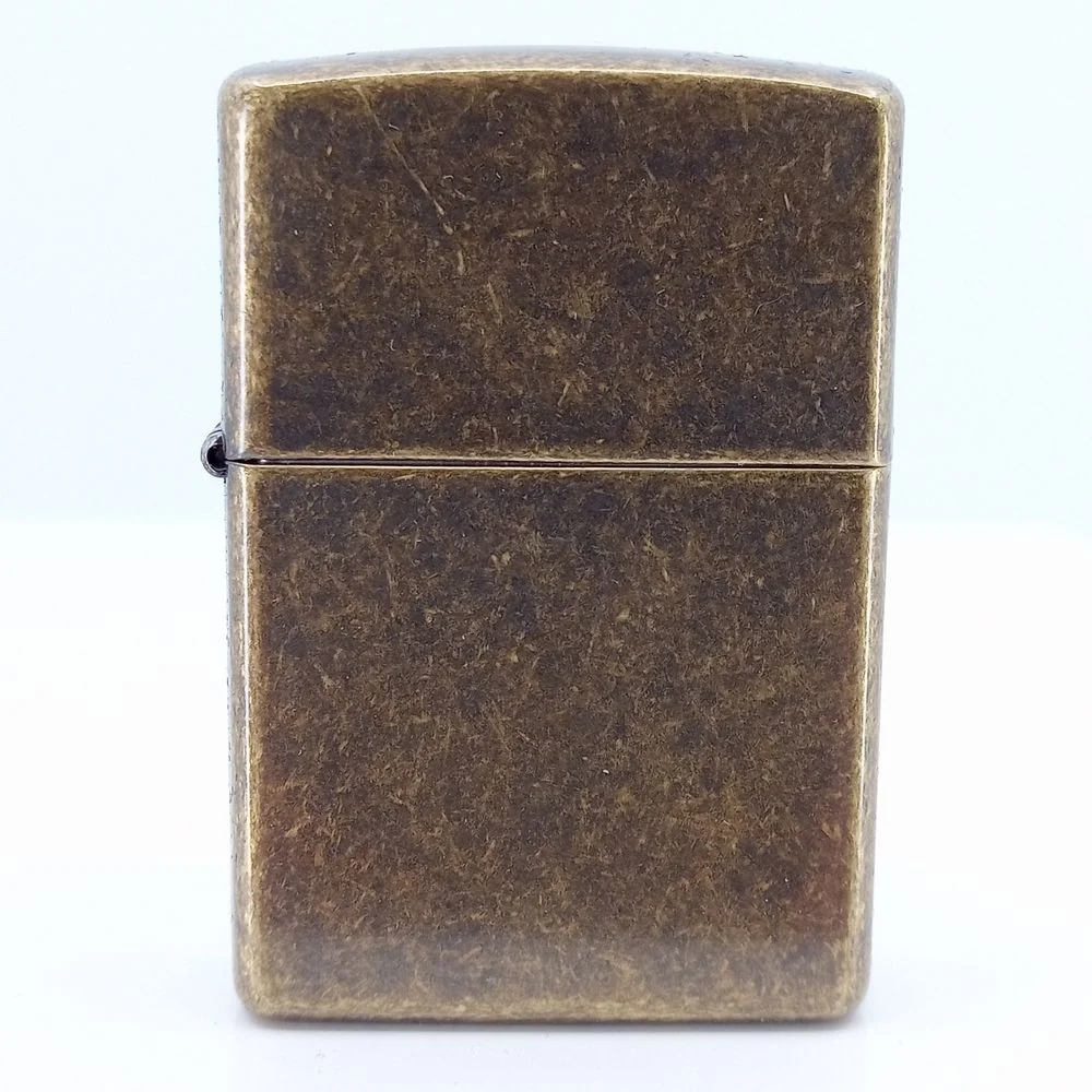 Original Zippo Lighter 60001567 Antique Brass