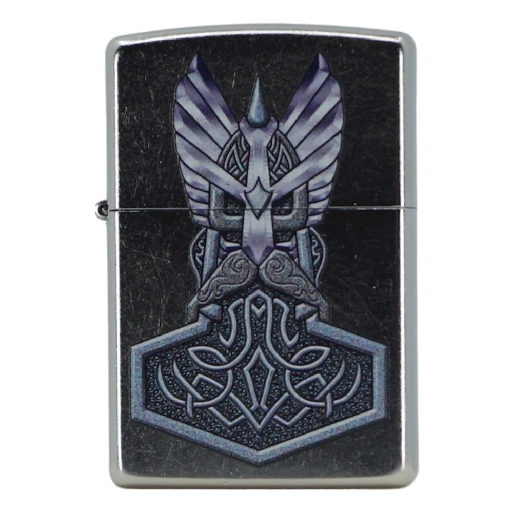 Viking Zippo Lighter - Thors Hammer
