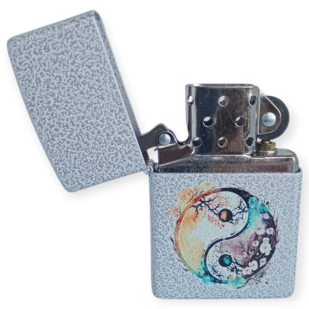 Zippo 60007228 Zippo Watercolor Yin Yang Lighter,