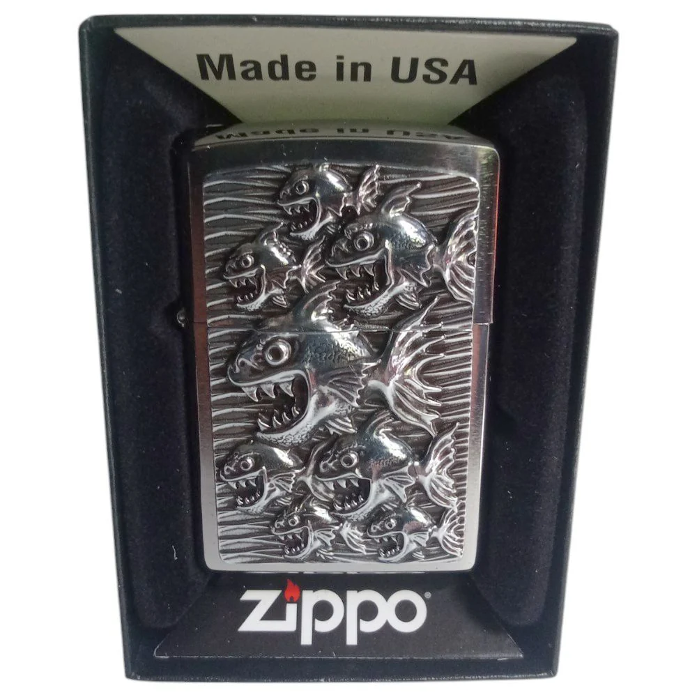 Zippo Lighter 2006881 Piranhas Comic