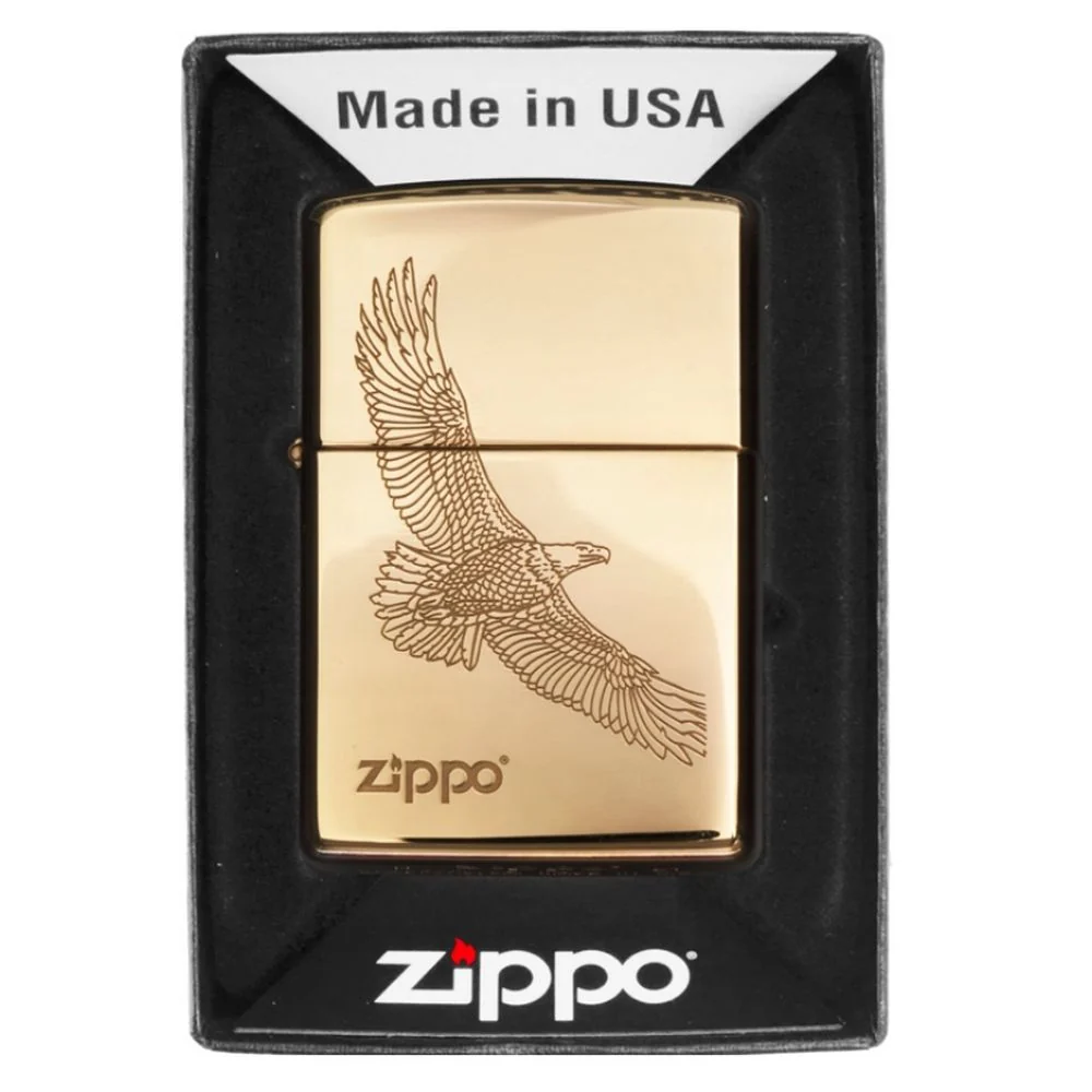 ZIPPO Lighter 60001332 Eagle Brass
