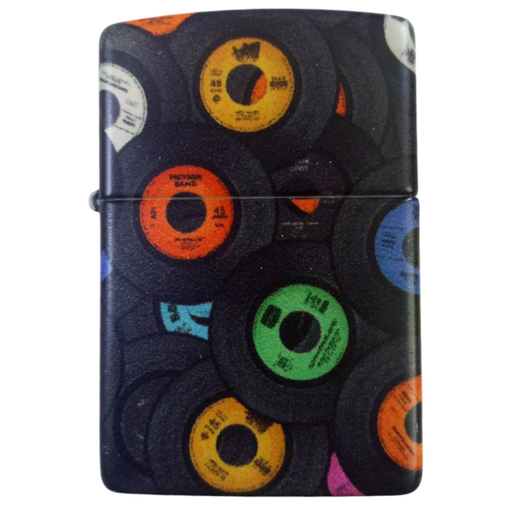 Zippo Lighter 60006835 49352 Records Design