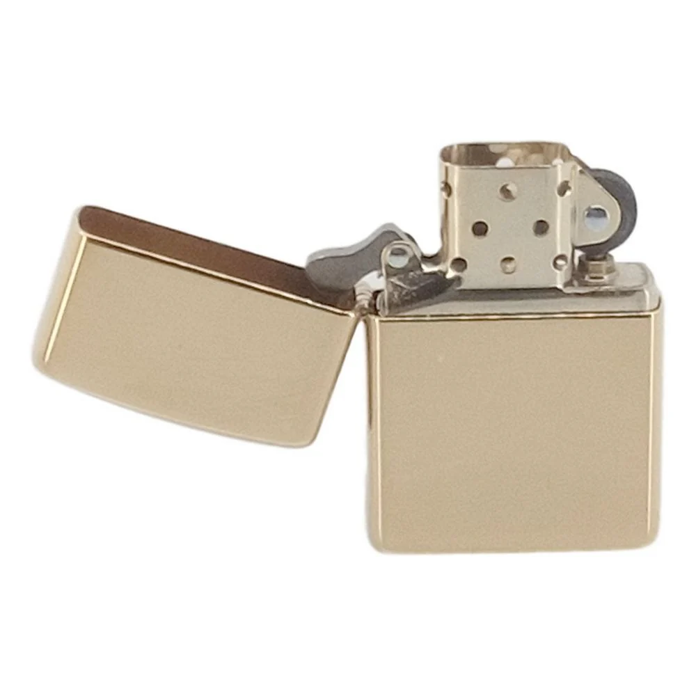 Zippo Lighter Brass Højglans