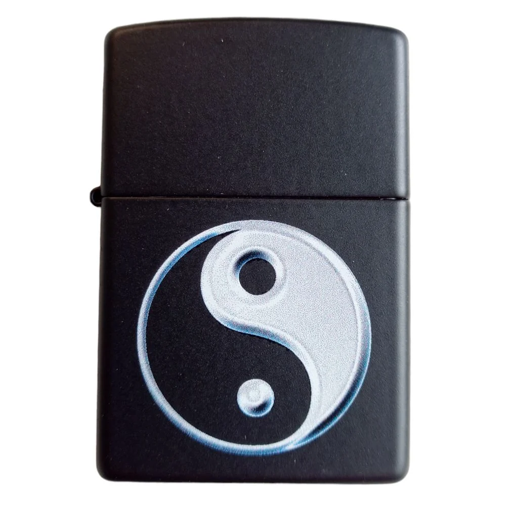 Zippo Lighter Mat Sort - Yin Yang