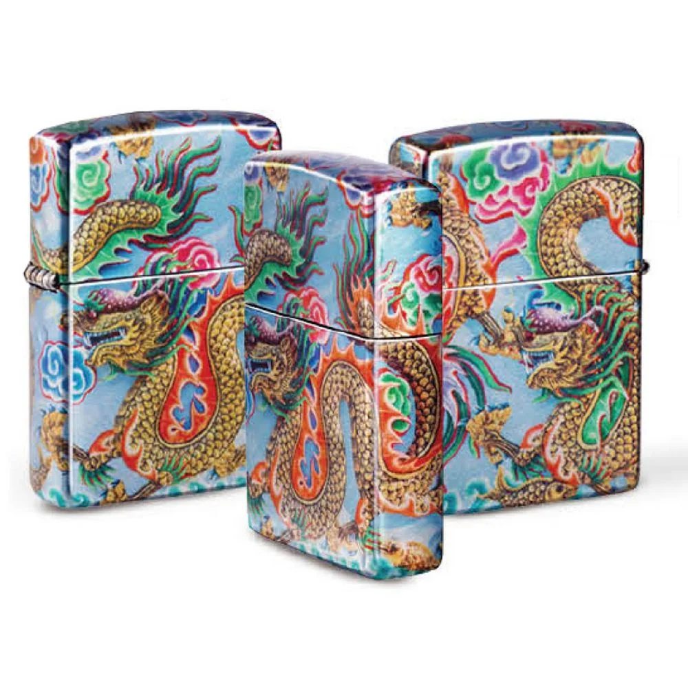 Zippo Premium Lighter 540° Dragon Design
