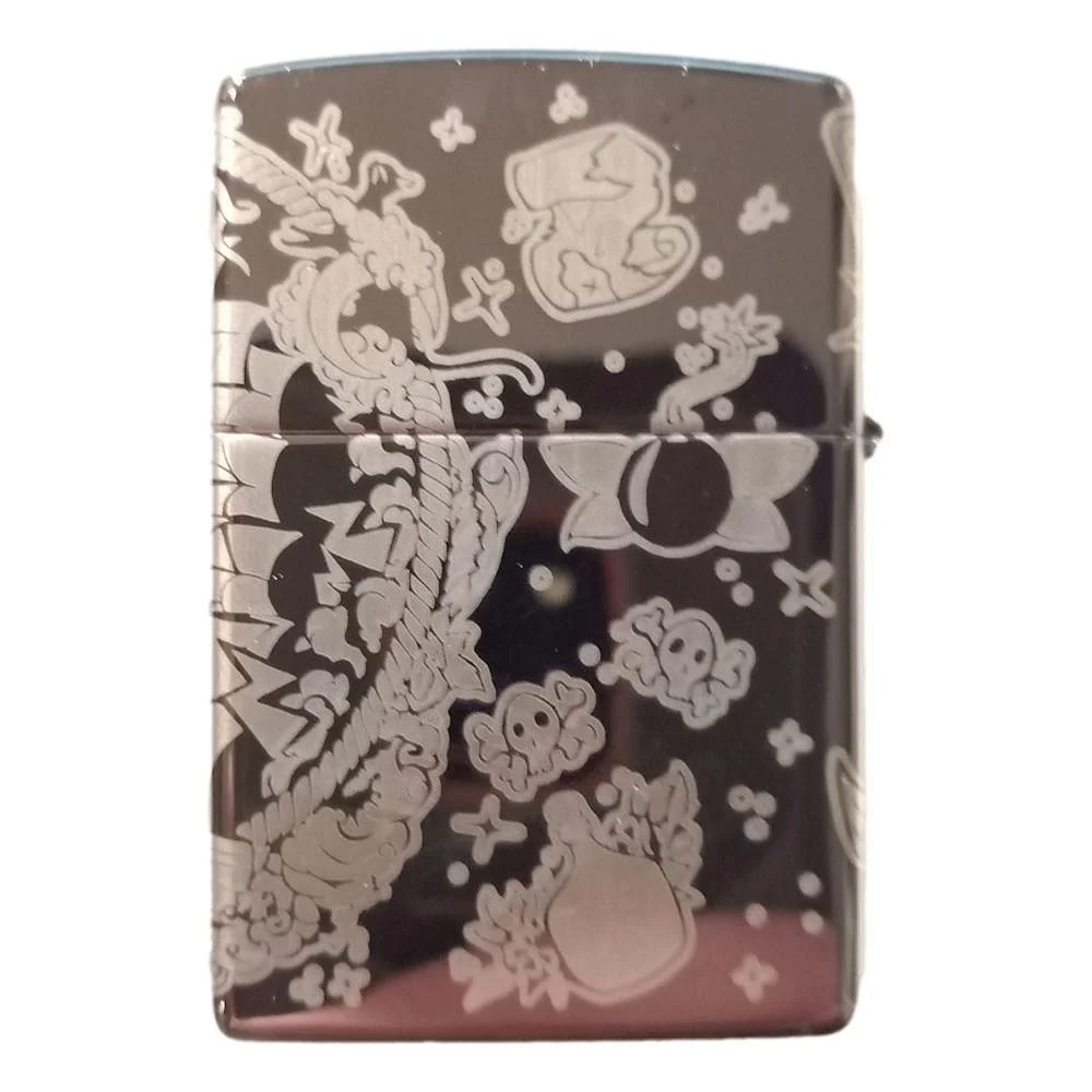 Zippo Premium Lighter - Tattoo Theme Design