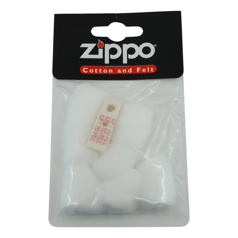 Zippo Tilbehør - Vat og Filt
